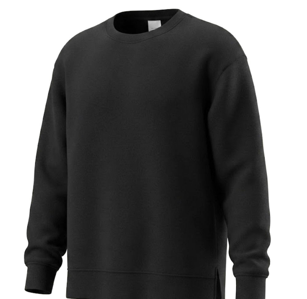 Terra & Sky Women's Black Crewneck Sweatshirt - Size 0X (14W)